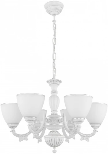 342837/6 WT+SL Подвесная люстра Arte Milano AM342837 342837/6 WT+SL (220V, на цепи)