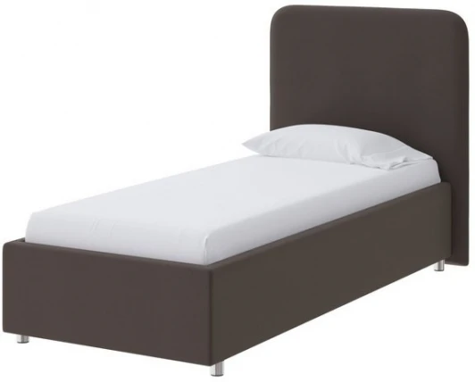 1915562 PROxSON Кровать Олаф (Ткань: Велюр Forest 16 Коричневый) 80x190