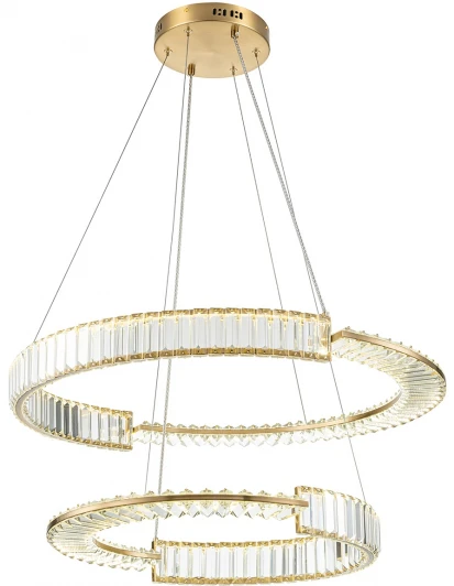 V000076L Подвесной светильник 12015/2PL Brass Indigo Frizzante V000076L