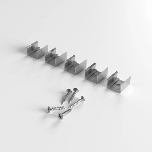 Clip LL-2-ALP027 Клипса монтажная для силиконового профиля для светодиодной ленты (5 шт.) Elektrostandard Clip LL-2-ALP027 (a071103)