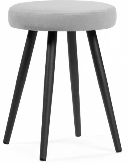 586766 Табурет Сино (Сино velutto 52 / черный) Woodville арт.586766