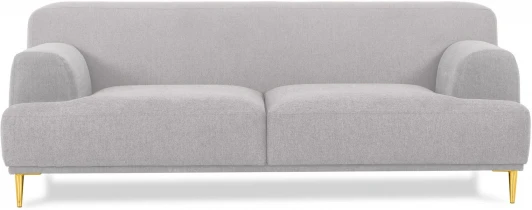 753133 Диван Portofino 2-х местный ОГОГО (арт.753133), (Велюр/Светло-серый)