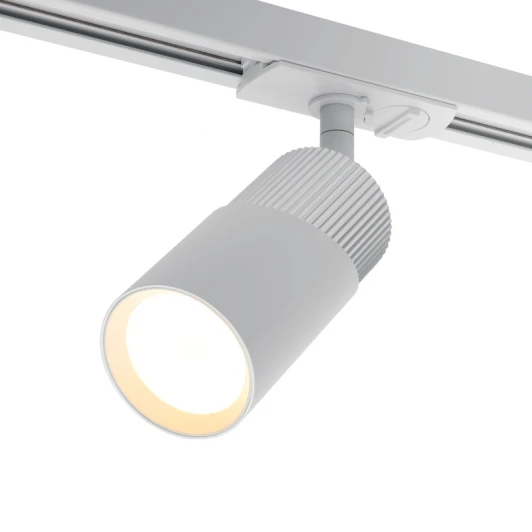 WTL-GU10/06WCH Трековый светильник однофазный Wolta WTL-GU10/06WCH под лампу GU10 белый / Хром DOLCE