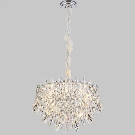 IL5150-500PZF-25 CH ELITE Подвесная люстра хрустальная ILLUMICO IL5150-500PZF-25 CH ELITE