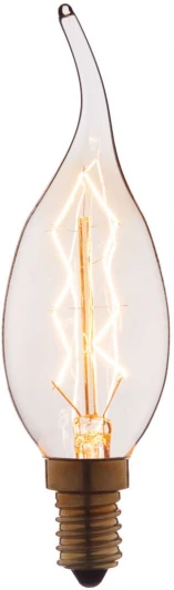 3560-TW Ретро лампочка накаливания Эдисона E14 60 Вт теплое желтое свечение Loft It 3560 3560-TW