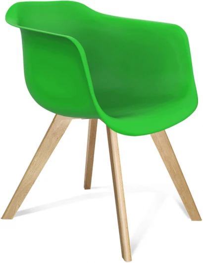 2138586215 Стул Sheffilton SHT-ST31/S39 зеленый/прозрачный лак от фабрики Sheffilton