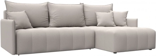 129045 Диван угловой Лига-054 НПБ угол универсальный Лига Диванов (Замша) арт.129045