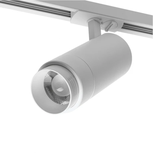 WTL-25W/02W Трековый светодиодный светильник однофазный Wolta WTL-25W/02W 220V 25Вт 4000К IP20 белый