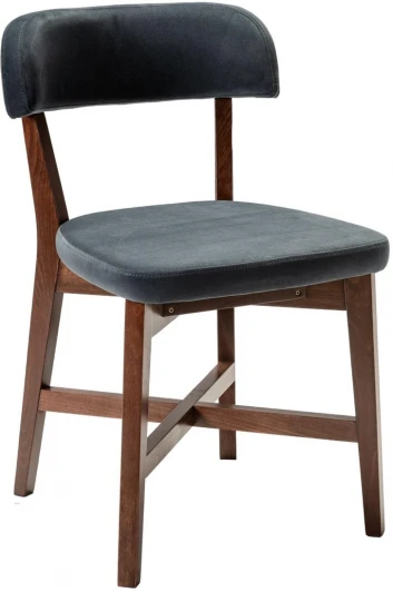 400010989h Стул Frank Pro Diag Grey/Темный орех R-Home арт.400010989h