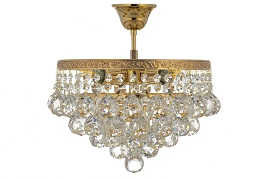 Castellana E 1.3.30.501 G Потолочная люстра буше Arti Lampadari Castellana E 1.3.30.501 G (220V, хрусталь)