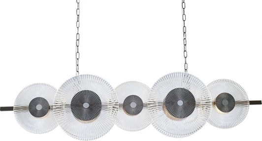 4545+5/S black glossy Подвесной светильник светодиодный Newport 4540 4545+5/S black glossy