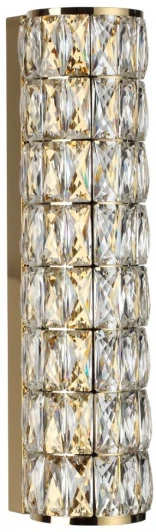 4926/8WL Настенный светильник Odeon Light Panta 4926/8WL золото/металл/хрусталь LED 8W 4000K 463Лм (220V, круглые)