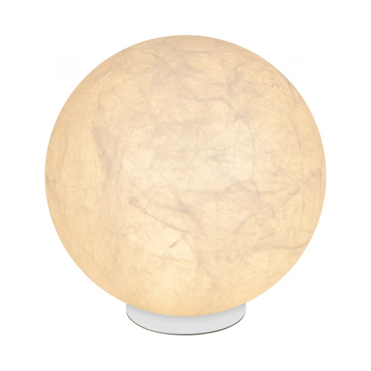 056889 Настольная лампа SP-SILKA-TAB-R350-11W Warm2700 (WH, 330 deg, TOUCH-DIM) (Arlight, IP20, Натуральный шелк) 056889