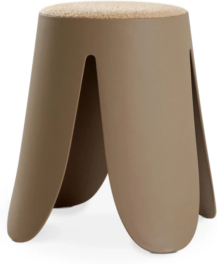 932093 Табурет Chim ОГОГО Обстановочка! (Мех/Бежевый) арт.932093