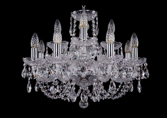 1406/8+4/195/Ni Подвесная люстра Bohemia 1406 1406/8+4/195/Ni