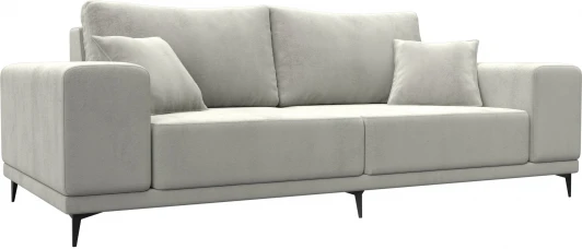 126697 Диван прямой Льюес Лига Диванов (Велюр) арт.126697