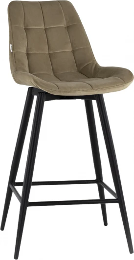 УТ000040034 Стул барный Флекс с поворотным механизмом велюр капучино Stool Group арт.УТ000040034