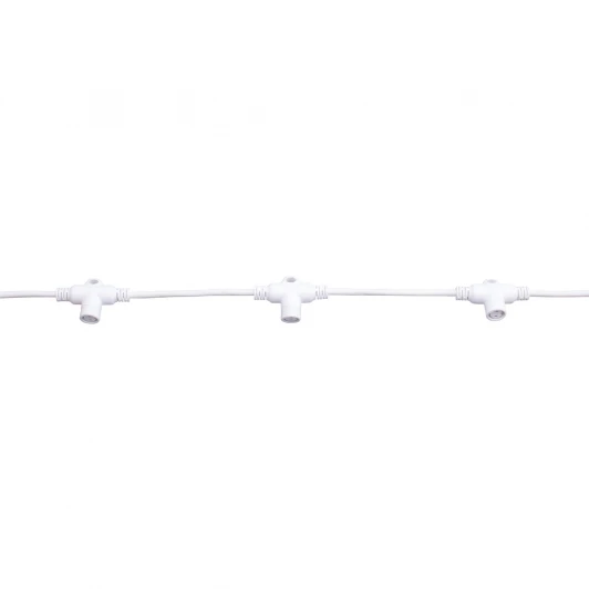 UCX-F90 T10/2M/WH Провод-шина для гирлянд серии F90PRO 2м. 10 Т-коннекторов, шаг 20см статика/мерцание IP67 белый Uniel UCX-F90 T10/2M/WH