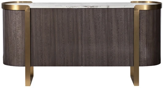 58DB-CH20047 Комод Garda Decor 58DB-CH20047 (Золото/Темно-серый)