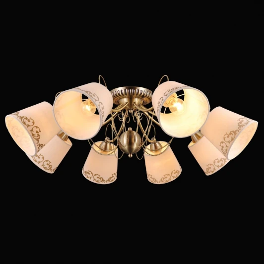 GLORIA 75053/8C ANTIQUE Потолочная люстра Natali Kovaltseva Gloria 75053/8C ANTIQUE
