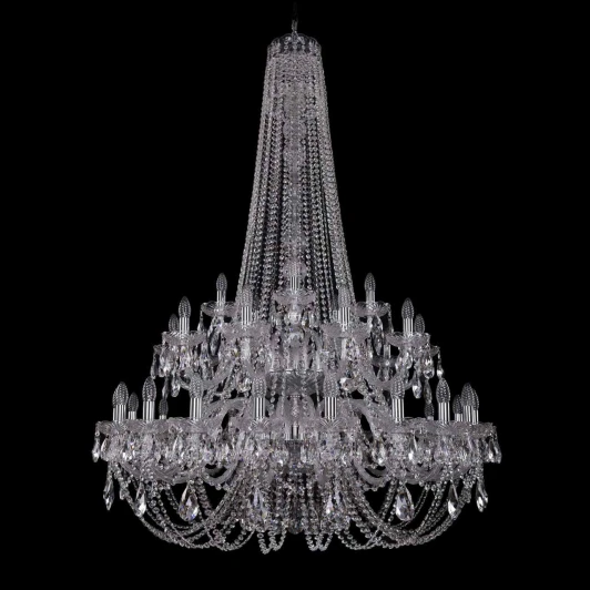 1406/20+10+5/400/h-160/2d/Ni Подвесная люстра Bohemia 1406 1406/20+10+5/400/h-160/2d/Ni