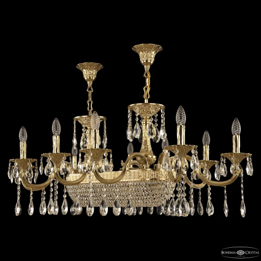 72153/10/250/600 G Подвесная люстра Bohemia Verona 72153/10/250/600 G