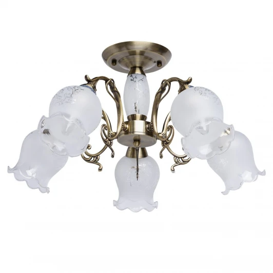 670010905 Потолочная люстра DeMarkt Флора 670010905