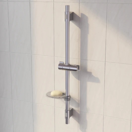 TSH65SDi17 Душевая штанга IDDIS Shower Bar TSH65SDi17 с мыльницей, хром