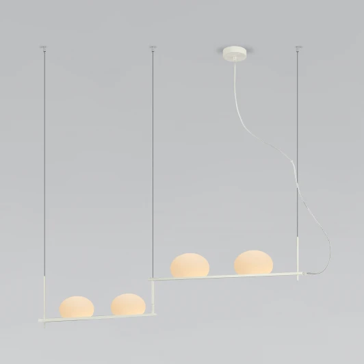 70145/4 белый Подвесной светильник Stair 70145/4 белый Eurosvet (220V, на тросе)