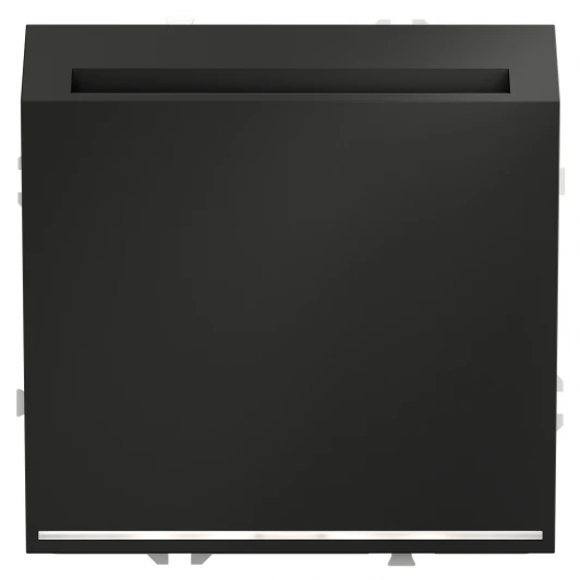 VLS010707 Выключатель встраиваемый карточный 16А (графит) Voltum S70 VLS010707