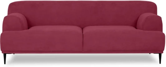 471101 Диван Portofino 2-х местный ОГОГО (арт.471101), (Рогожка/Бордовый)