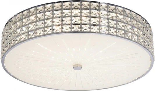 CL32418G1 Потолочная люстра RGB на штанге Citilux Портал CL32418G1 (LED, 220V, пульт управления, круглые)