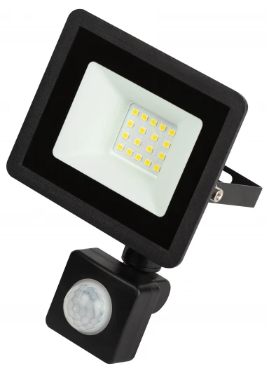 LPR-042-2-65K-020 Прожектор уличный светодиодный с датчиком движения ЭРА LPR-04 LPR-042-2-65K-020