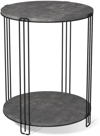 009242 Столик кофейный SHT-CT33 черный муар/мокрый асфальт Mebelik арт.009242