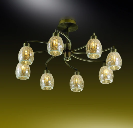 2166/8C Подвесная люстра Odeon Light Glosse 2166/8C