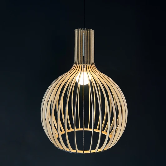 40.1178 Подвесной светильник Secto Octo 4240 Lamp Black ImperiumLoft 40,1178 (85418-22) (220V, на проводе)