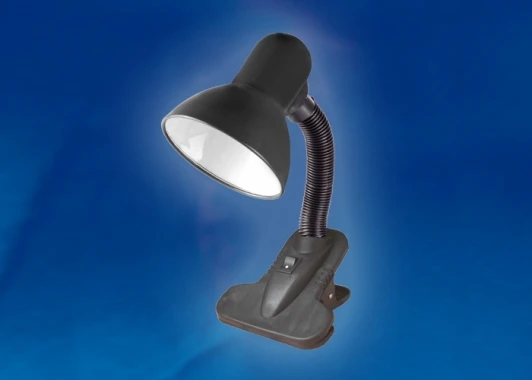 TLI-202 Black. E27 Интерьерная настольная лампа Uniel TLI-202 Black. E27