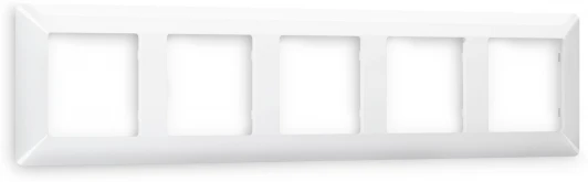 AF110105 Рамка Ambrella Volt ALFA Line (Белый глянец) 5-ая AF110105