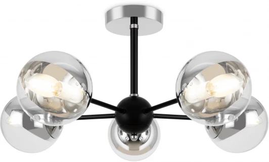 FR5271PL-05B Потолочная люстра на штанге Freya Sonnet FR5271PL-05B шарики