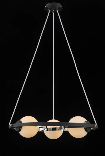 SPHERE 81020-3C SATIN BLACK Подвесной светильник Natali Kovaltseva Sphere 81020-3C SATIN BLACK