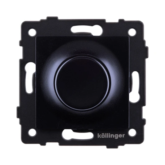 REA-048BK Светорегулятор для светодиодных ламп проходной 500W черный Kollinger REA-048BK для Aspekt, Eleganz, Reflex