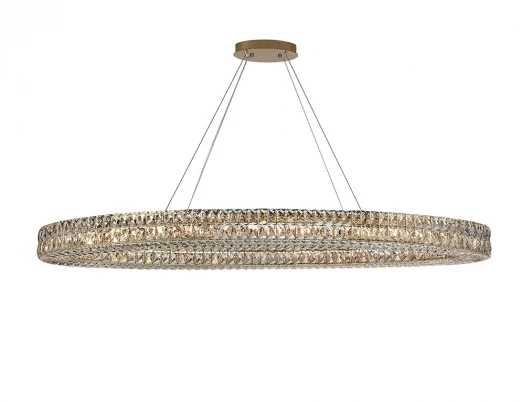 8550/160 C oval gold polished Подвесной светильник Newport 8550 8550/160 C oval gold polished