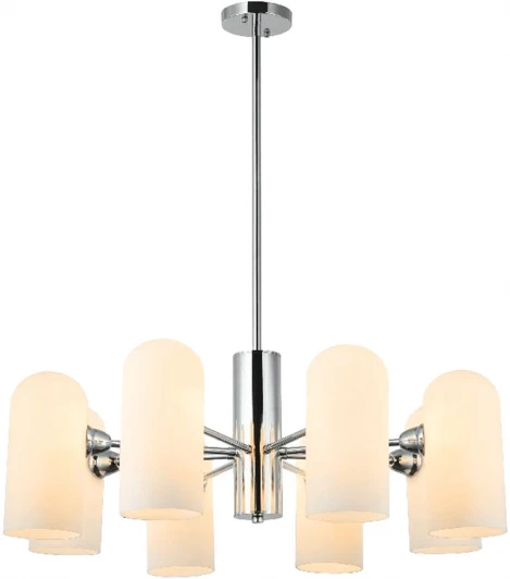 MD.8860-8-P-CH Потолочная люстра на штанге Imex MD.8860-8-P-CH