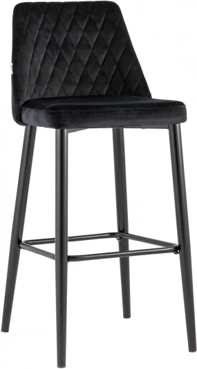 УТ000025318 Стул барный Stool Group Диего велюр черный УТ000025318