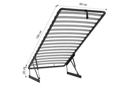 KO-0.9-02.0009 Основание разборное 890х1980 (0.9) с подъем. механизмом KO-0.9-02.0009 Mebelson
