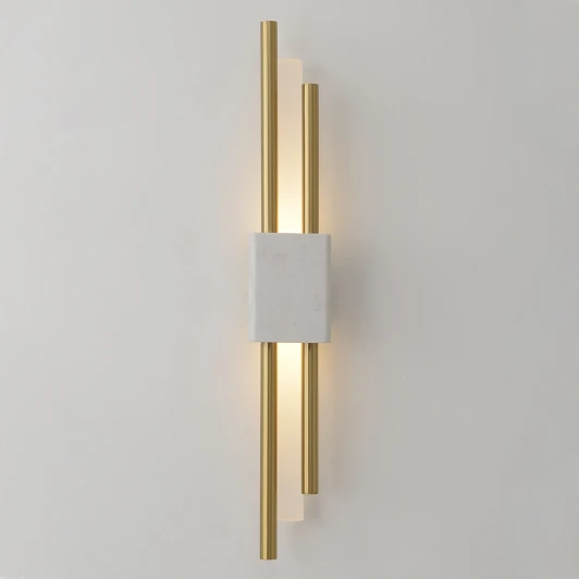 CARTA AP6W LED WHITE/BRASS Настенный светильник Crystal Lux CARTA AP6W LED WHITE/BRASS