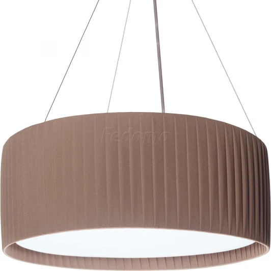 Crocus Strip S2 01 05 Подвес Артпром Crocus Strip, 1 плафон, никель, коричневый с белым
