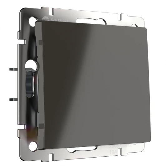 W1113007 Перекрестный переключатель одноклавишный (серо-коричневый) W1113007 (a050835)