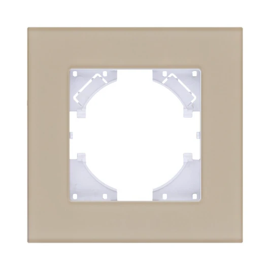 RM1GD Рамка 1-постовая стекло золотой Kollinger Reflex MG RM1GD