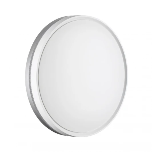 7670/ELN Настенно-потолочный светильник IP43 Sonex Nohava Grey 7670/ELN пластик/белый/серый LED 76Вт 3000/4000/6000К